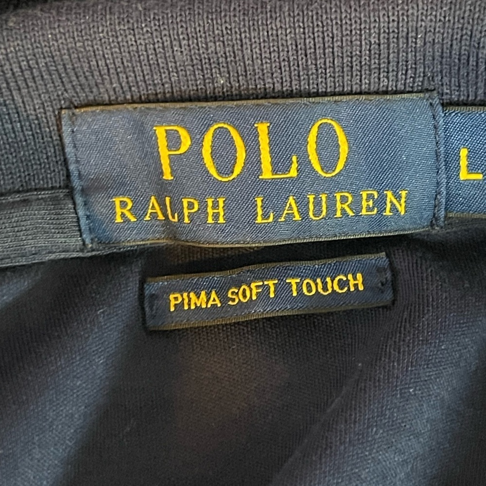 Polo by Ralph Lauren Men's Blue Polo and Black  T - Shirt L - Picture 8 of 11